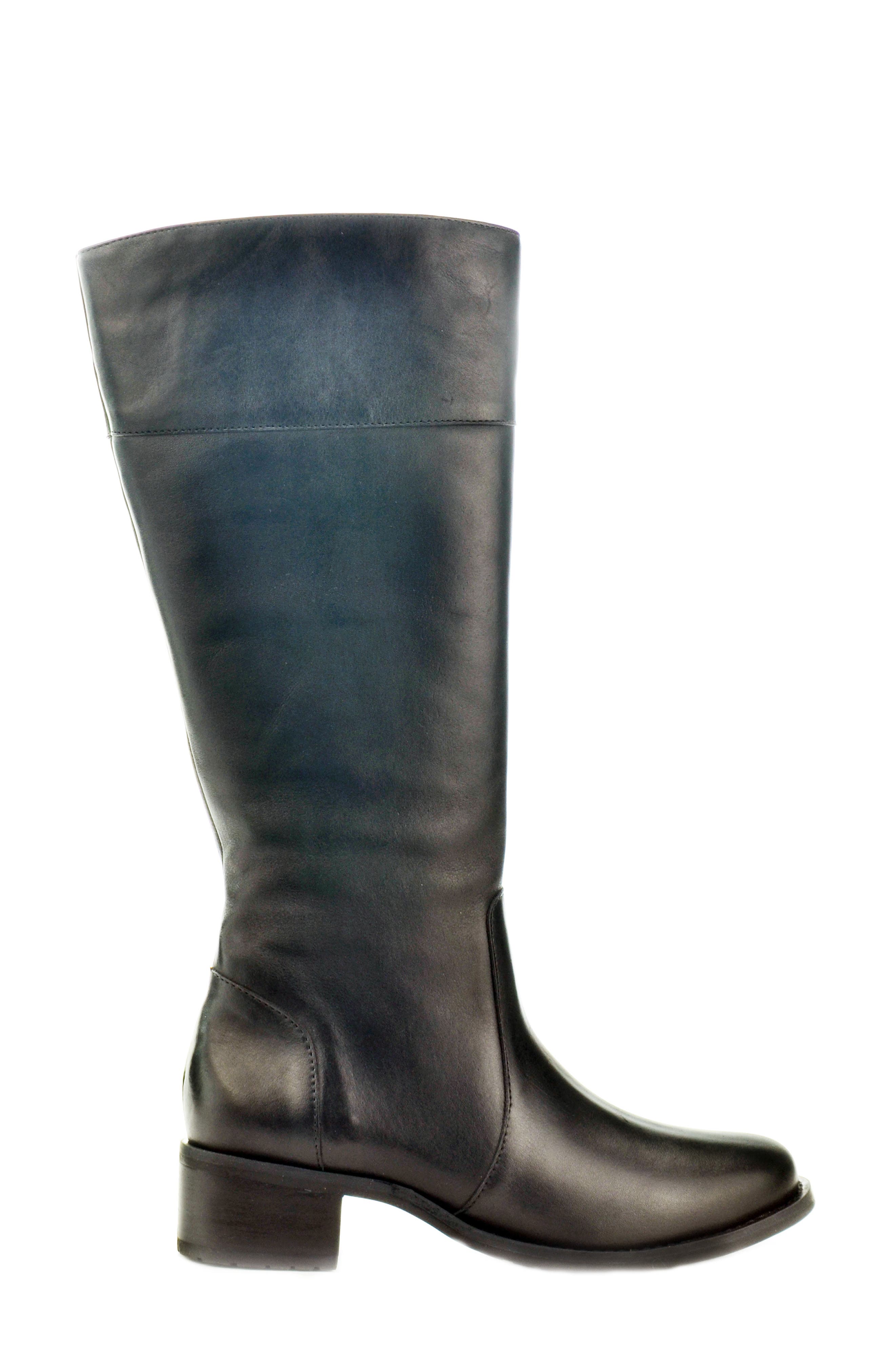 David Tate Ace Waterproof Boot, Alternate, color, Black Calf