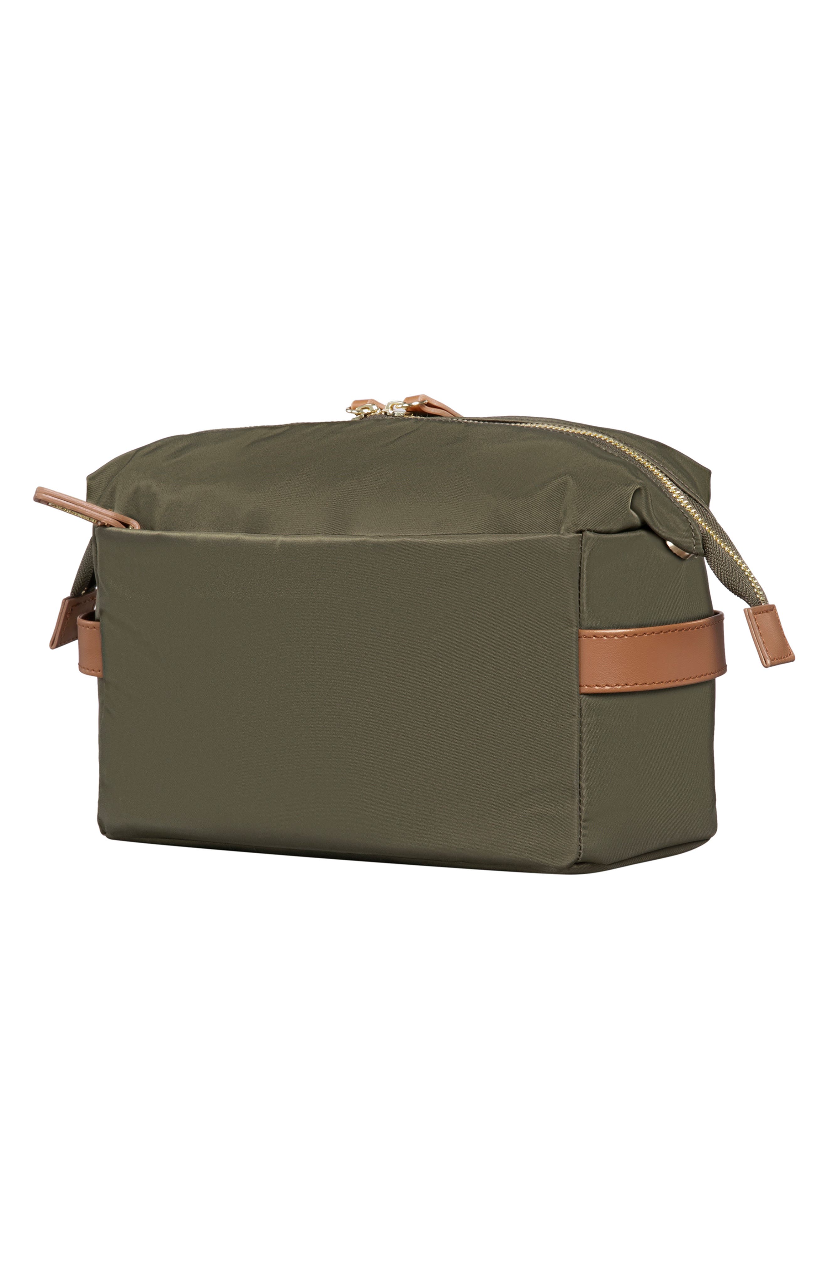 Jayne Cosmetic Case, Alternate, color, OLIVE