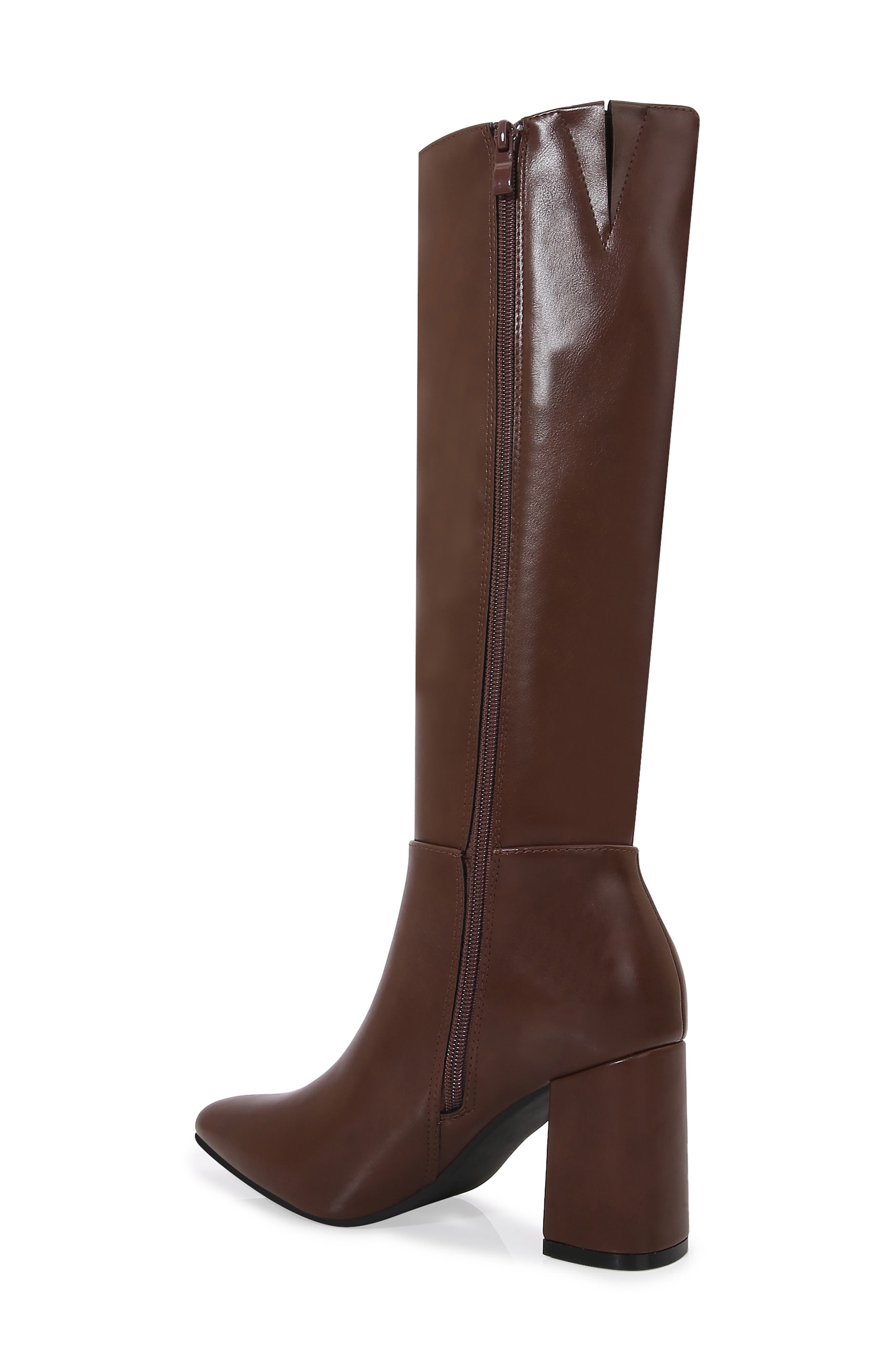 BERNESS Knee High Riding Boot, Alternate, color, Brown
