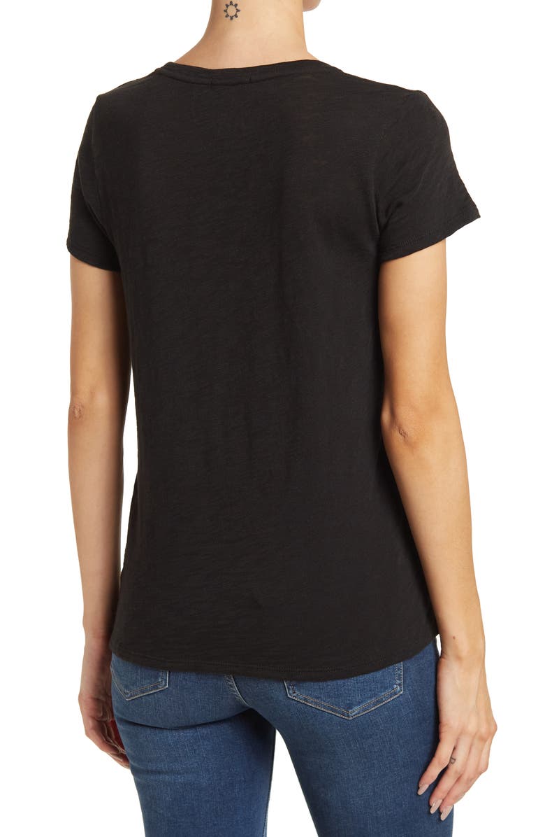 ATM Anthony Thomas Melillo Schoolboy V-Neck T-Shirt, Alternate, color,