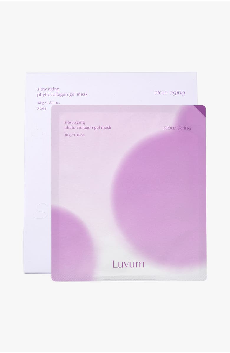 Luvum Slow Aging Phyto Collagen Gel Mask, Main, color, NO COLOR