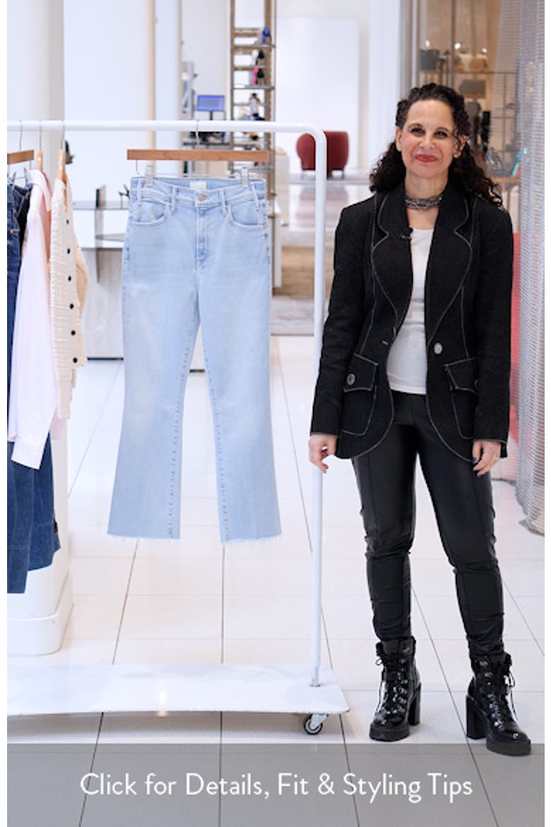 Lil Hustler Frayed Ankle Jeans video