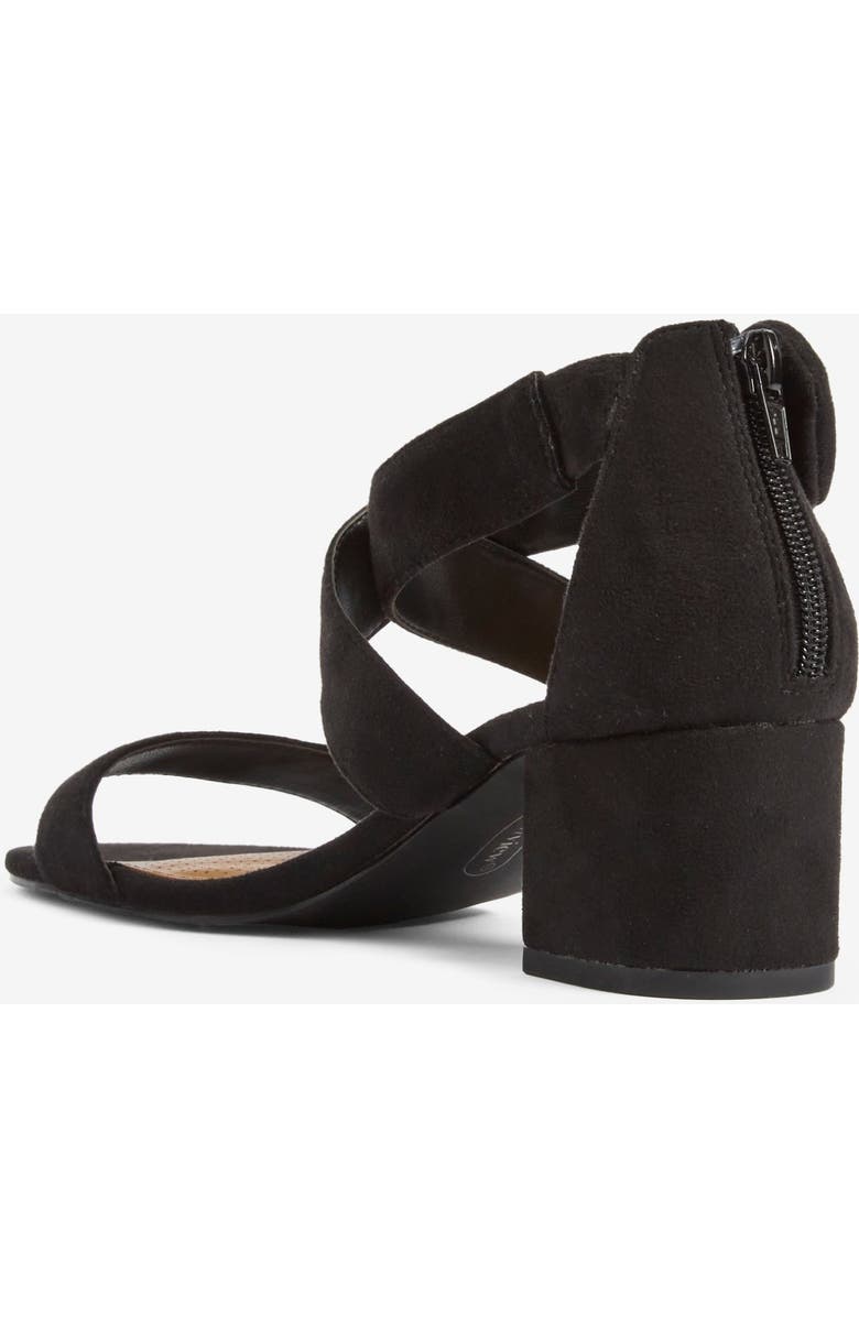 Comfortview The Aralyn Sandal, Alternate, color, Black