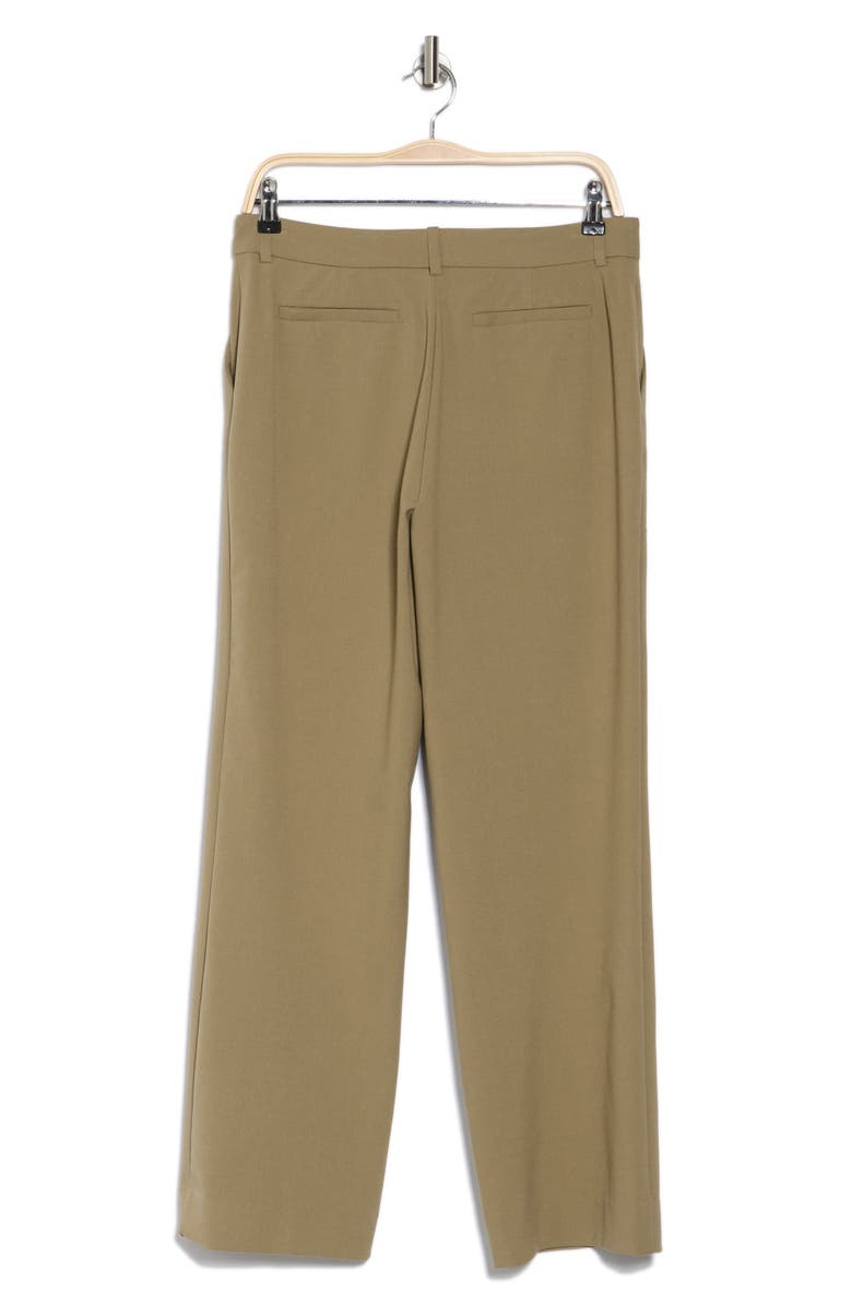 NORDSTROM RACK Straight Leg Pants, Alternate, color, Olive Covert