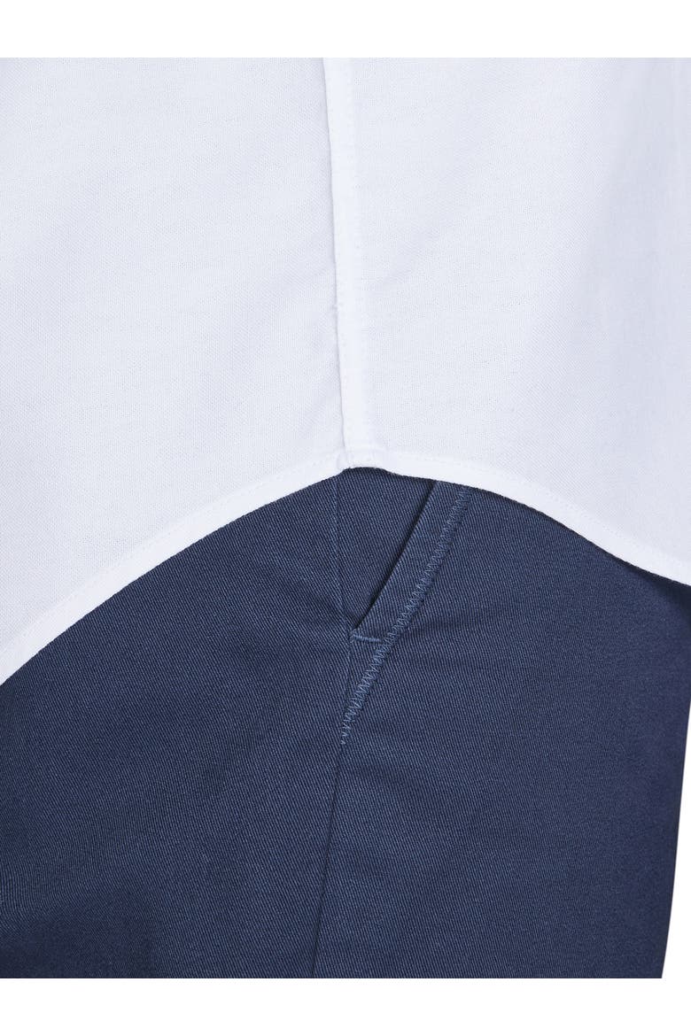 Short Sleeve Lightweight Oxford Shirt, Alternate, color, White
