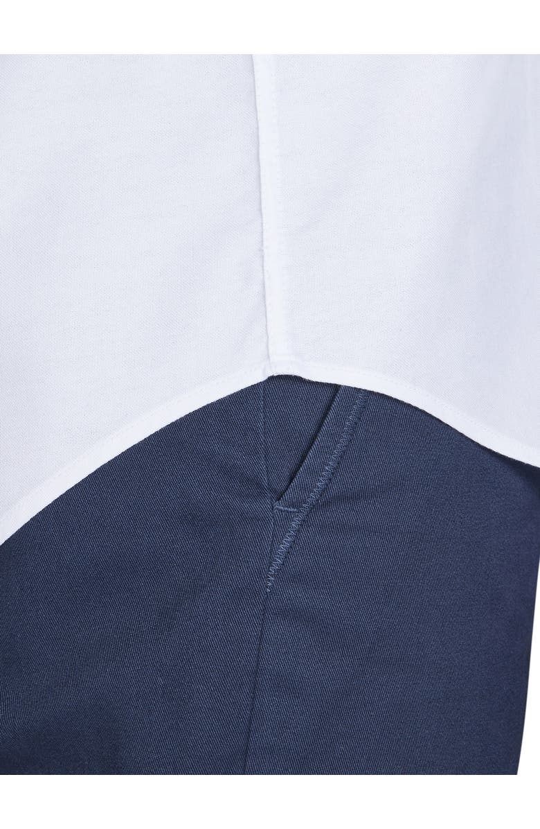 Raging Bull Short Sleeve Lightweight Oxford Shirt, Alternate, color, White