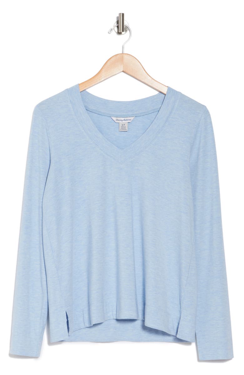 Tommy Bahama Kauai Long Sleeve T-Shirt, Alternate, color, Light Sky