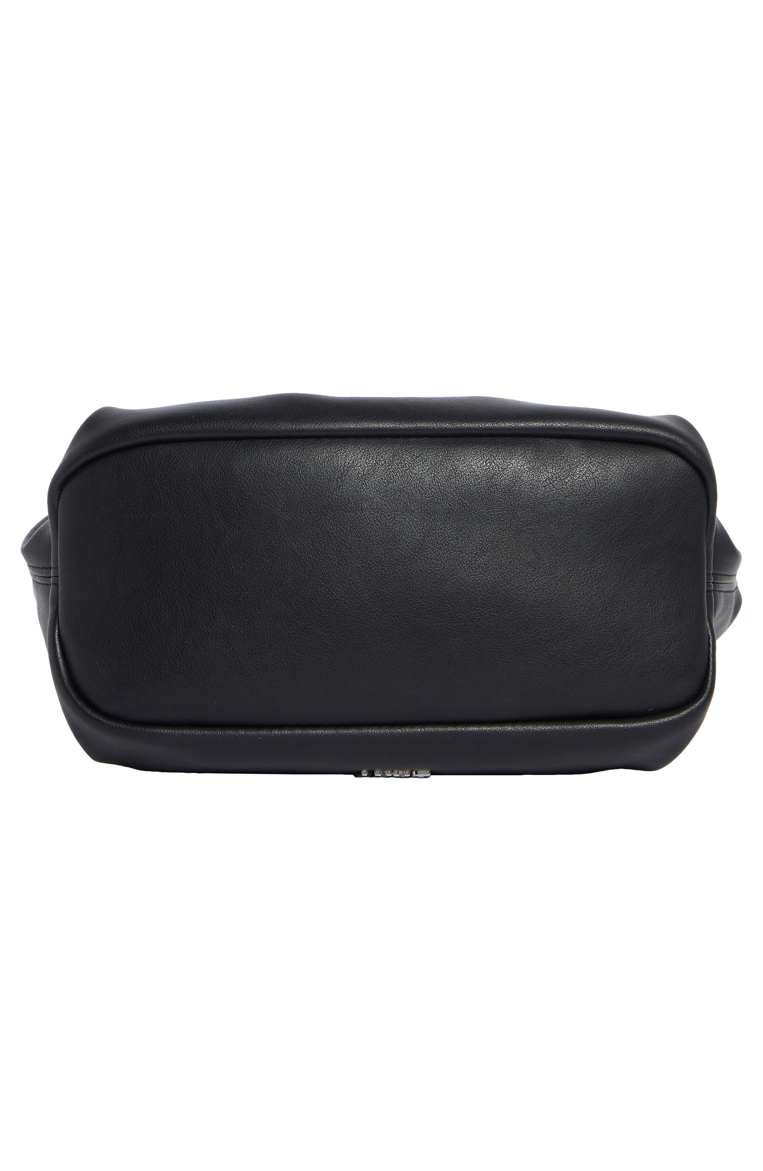 DKNY Pia Crossbody Bag, Alternate, color, Black/ Silver