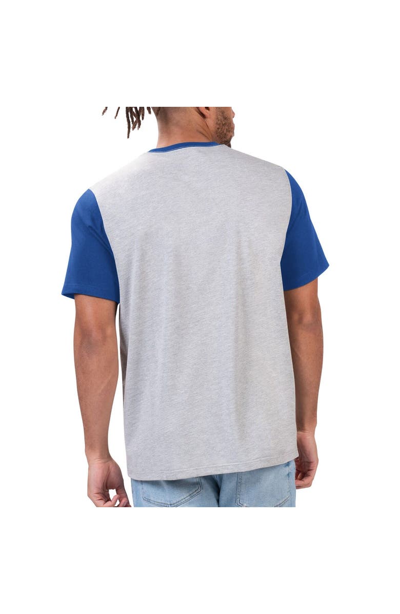 G-III SPORTS BY CARL BANKS Men's G-III Sports by Carl Banks Heather Gray Buffalo Bills Black Label T-Shirt, Alternate, color,