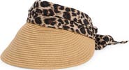 Vince Camuto Chiffon Tie Back Visor