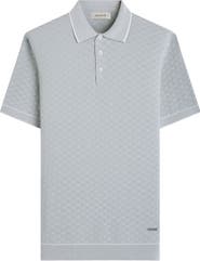 Bugatchi Tipped Contrast Collar Polo Sweater