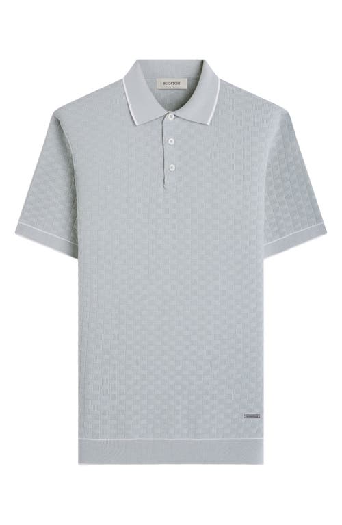 Bugatchi Tipped Contrast Collar Polo Sweater