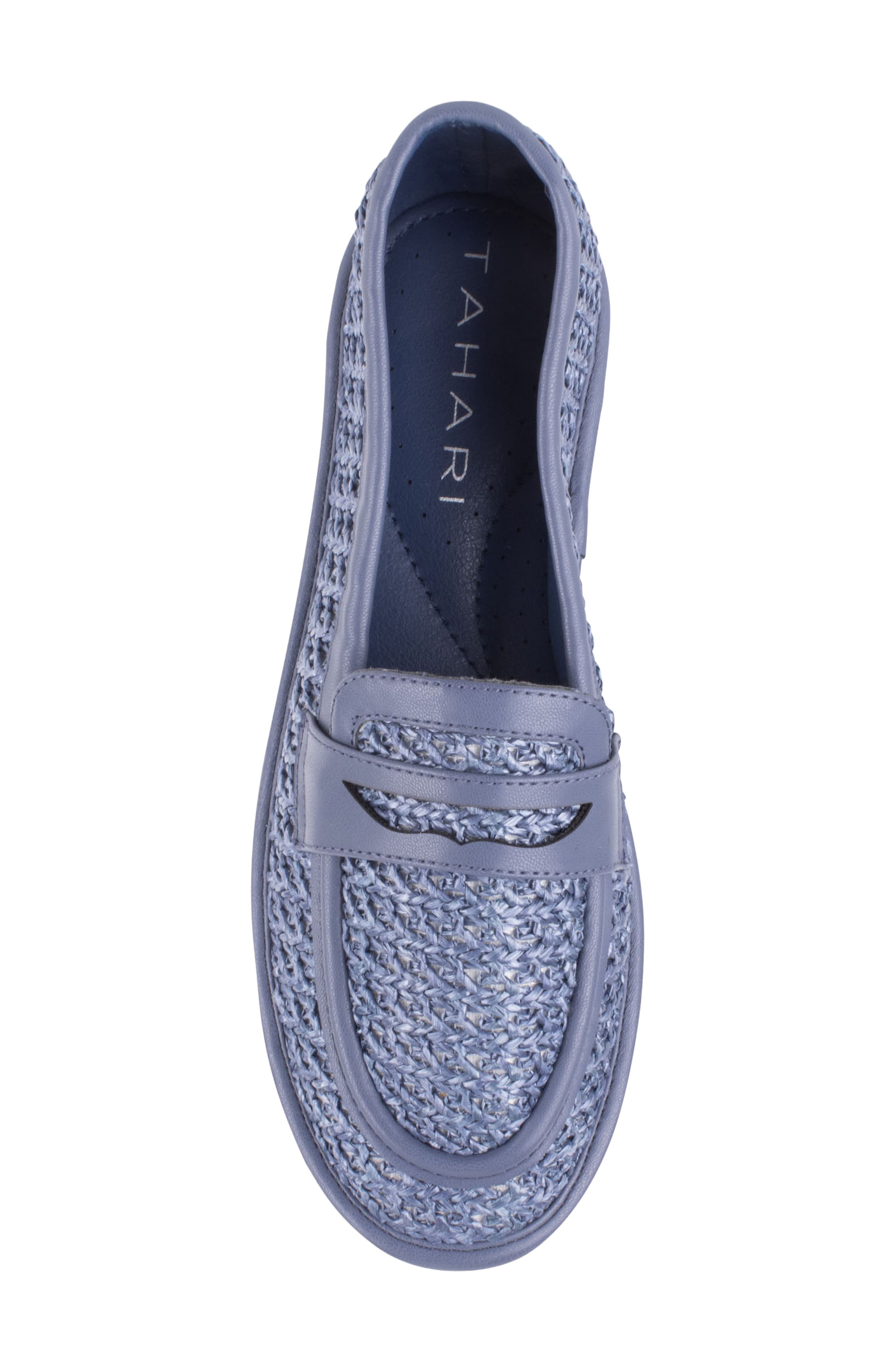 Meadow Penny Loafer, Alternate, color, DENIM BLUE