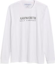 ASHWORTH GOLF LS Ashworth Golfman Label Tee