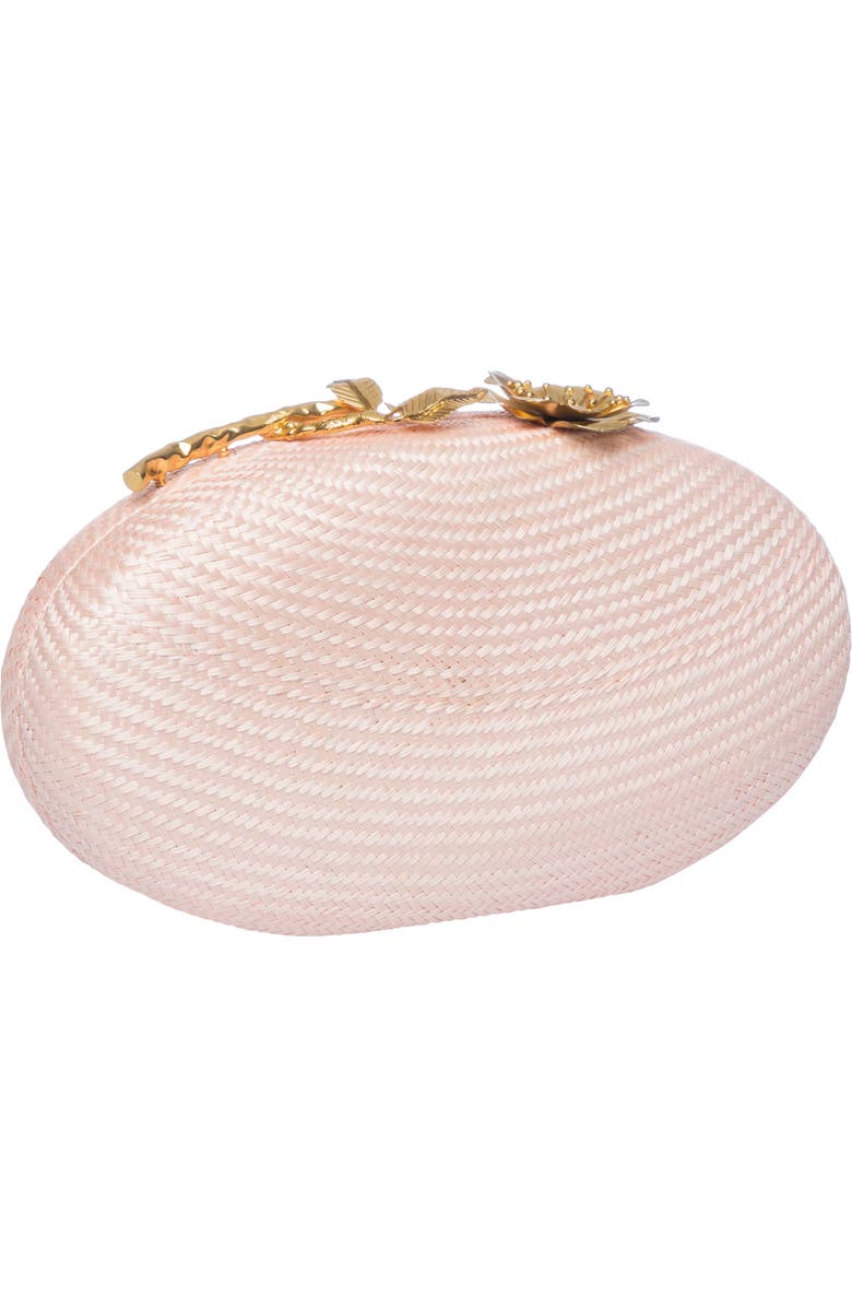 Rafe New York Joanna Ellipse Clutch, Alternate, color, Blush