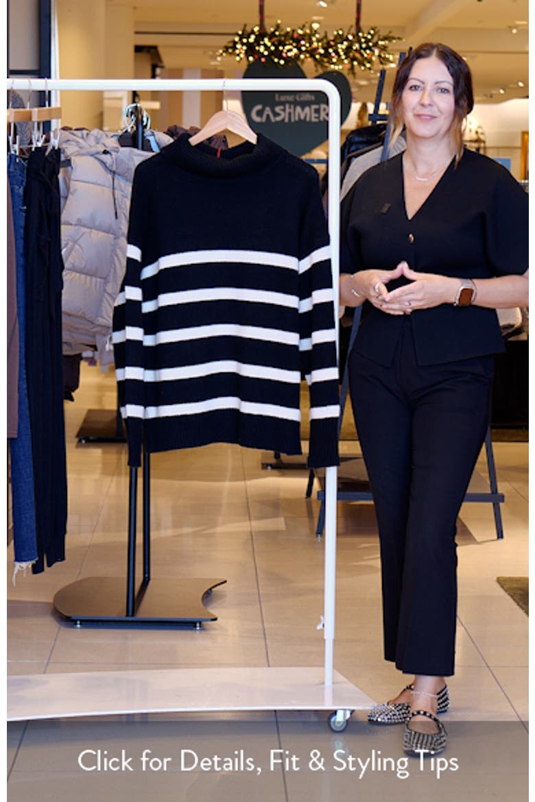 Nottinghill Turtleneck Wool Blend Sweater video
