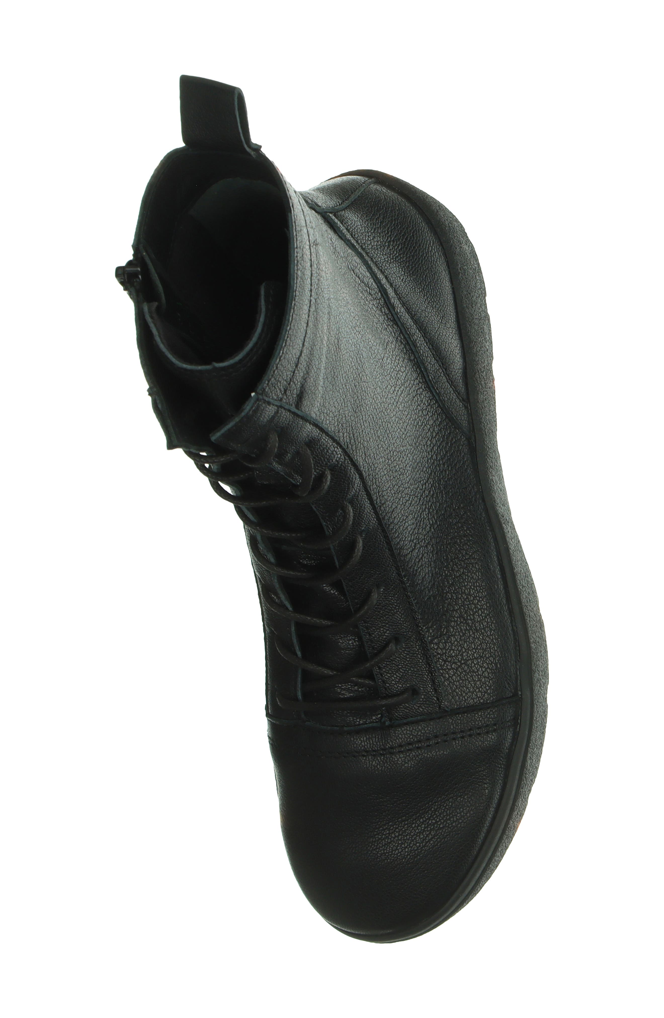 Crepes Ankle Boot, Alternate, color, BLACK/ KOMBI