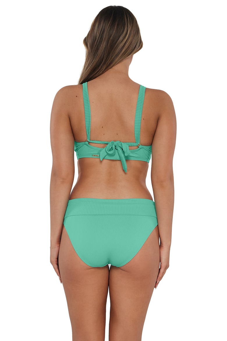 Vienna V-Wire Bikini Swimsuit Top - DD Cup, Alternate, color, Aqua Mist Sandbar Rib