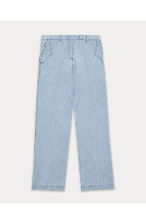 Jelene Chambray Trousers