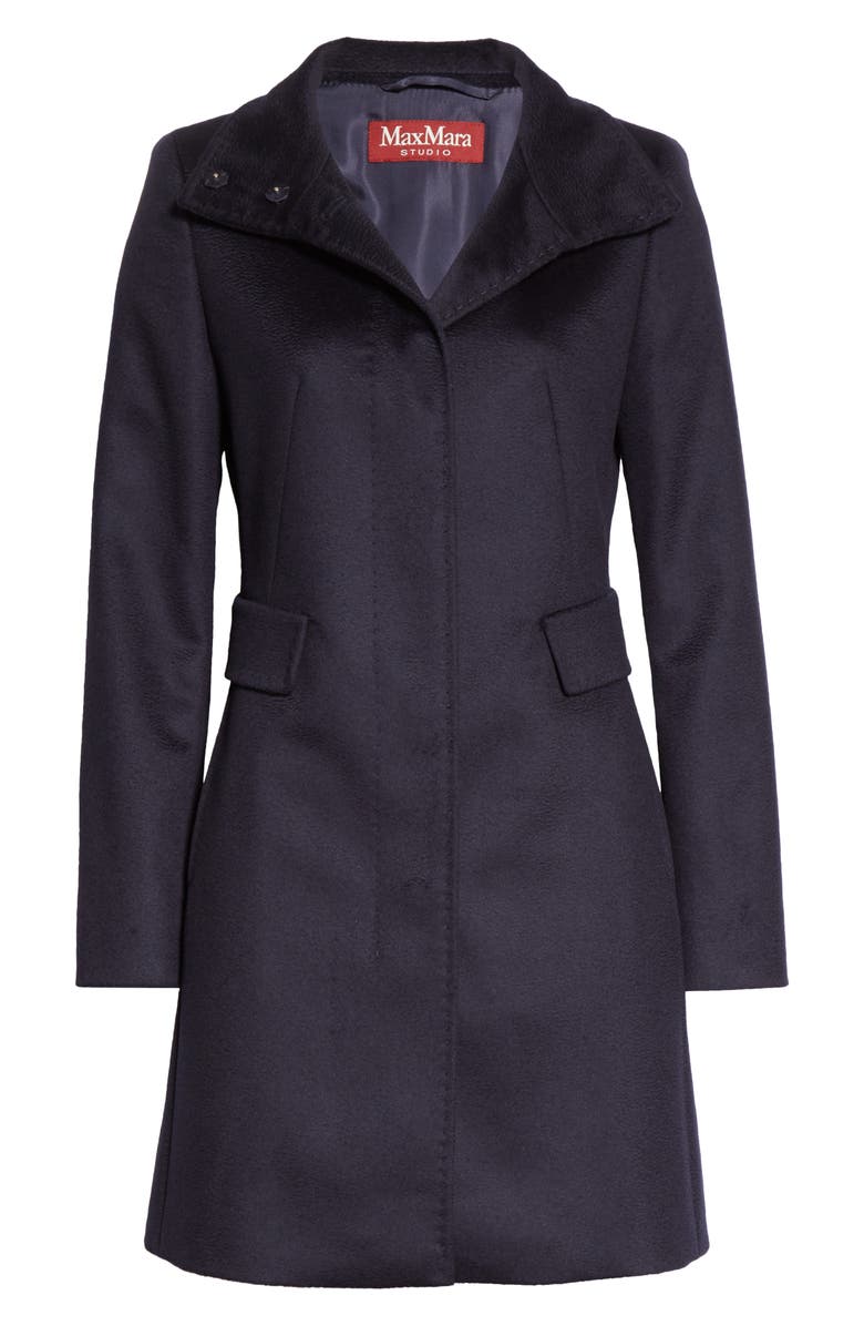 Max Mara Agnese Wool Coat, Alternate, color, 
