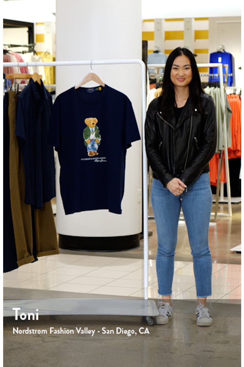 Polo Bear Cotton Graphic T-Shirt video