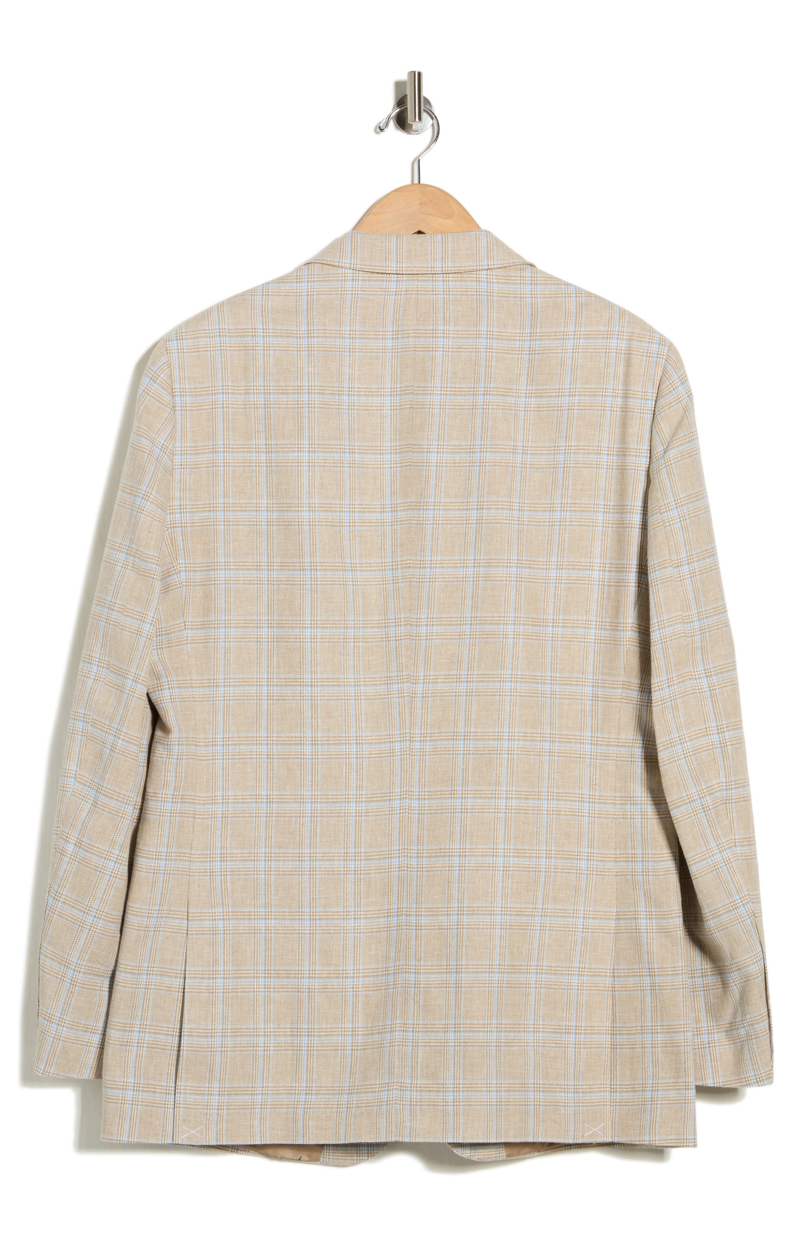 Plaid Cotton & Linen Blend - image 2
