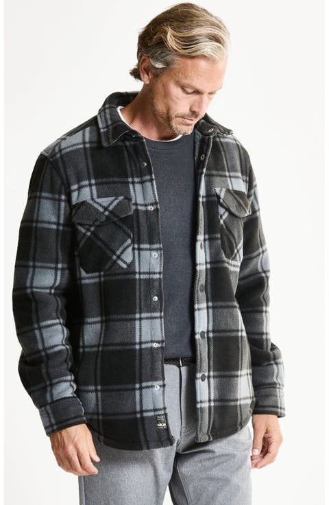 Bonded Plaid Overshirt