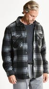 JACHS Bonded Plaid Overshirt