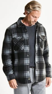 JACHS Bonded Plaid Overshirt