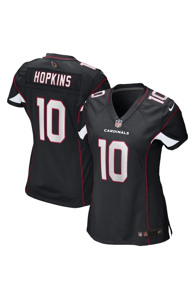Nike Women's Nike DeAndre Hopkins Black Arizona Cardinals Game Jersey, Main, color, 