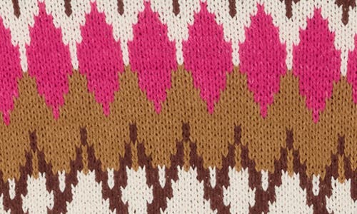 Joseph A Fair Isle Crewneck Sweater In Multi