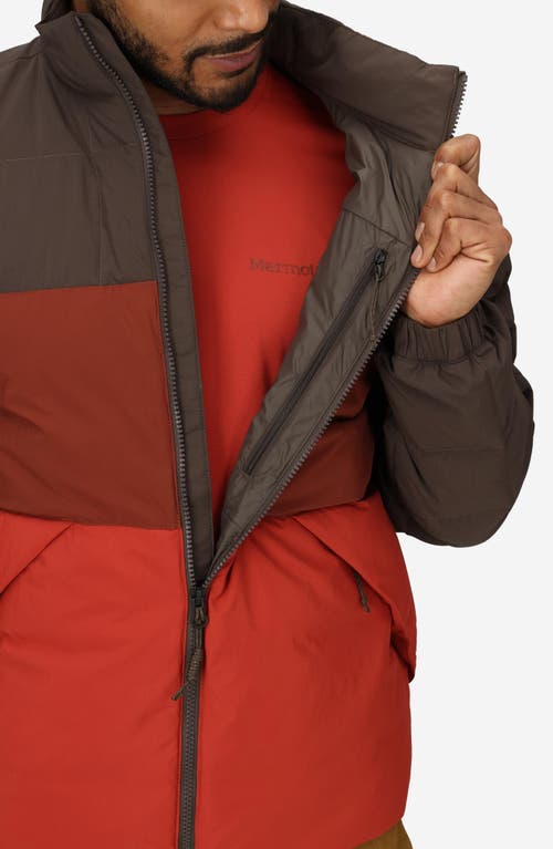 Marmot Ares Packable Recycled Nylon 700 Fill Power Down Puffer Jacket In Multi