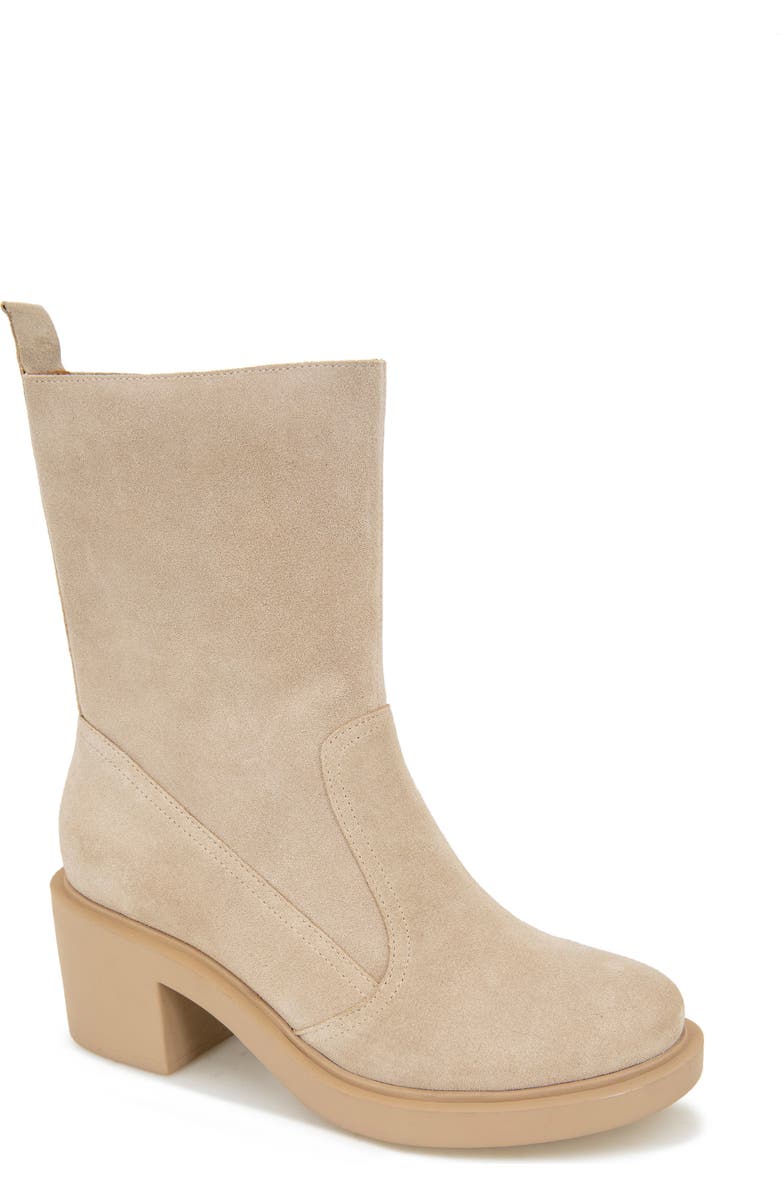 André Assous Gloria Water Resistant Boot, Main, color, Sesame