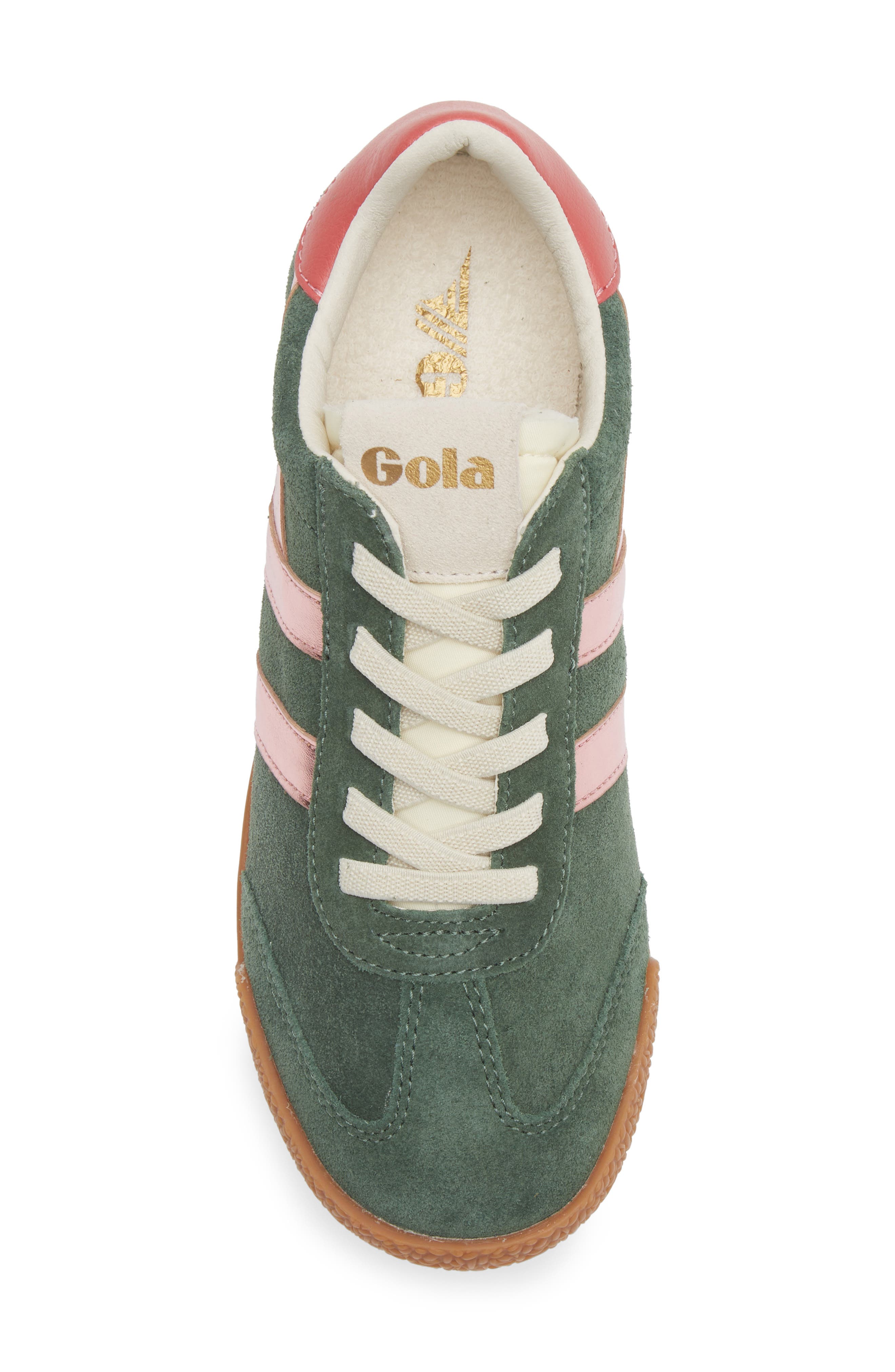 Kids' Elan Glitz Sneaker, Alternate, color, EVERGREEN/ PINK/ CORAL