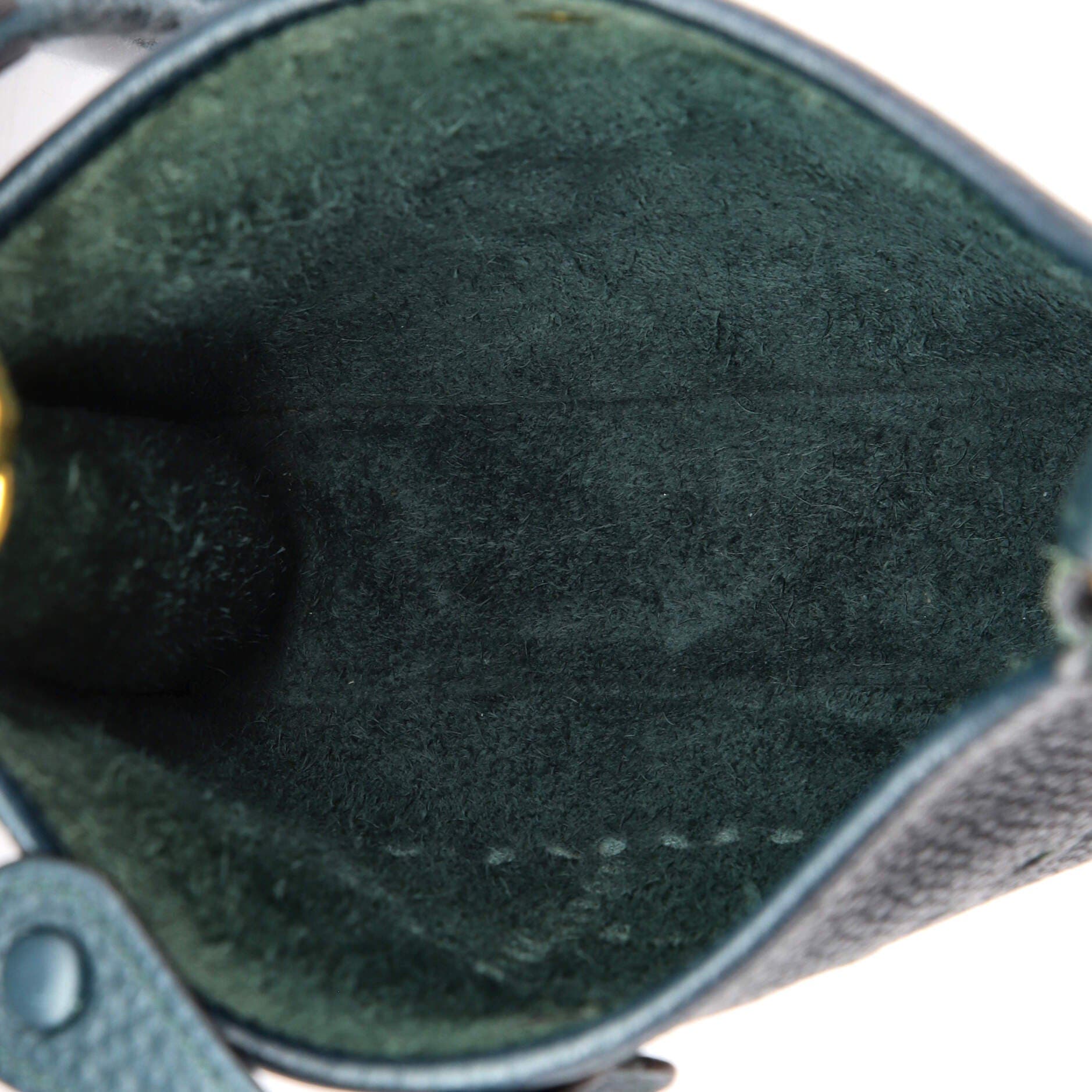 Pre-Owned Hermes Evelyne Bag Gen III Clemence TPM, Alternate, color, Vert Cypress