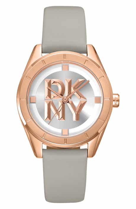 GEVRIL 316L Leather Strap Watch