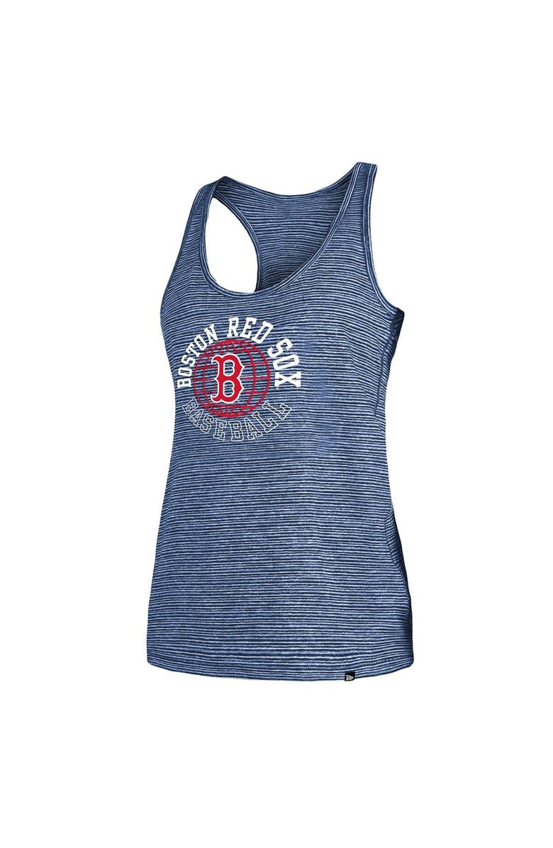 New Era Women's New Era Navy Boston Red Sox Active Racerback Tank Top, Alternate, color, 