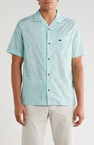 TravisMathew Afternoon Sun Woven Short Sleeve Shirt