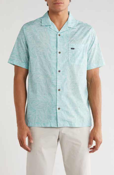 TravisMathew Afternoon Sun Woven Short Sleeve Shirt