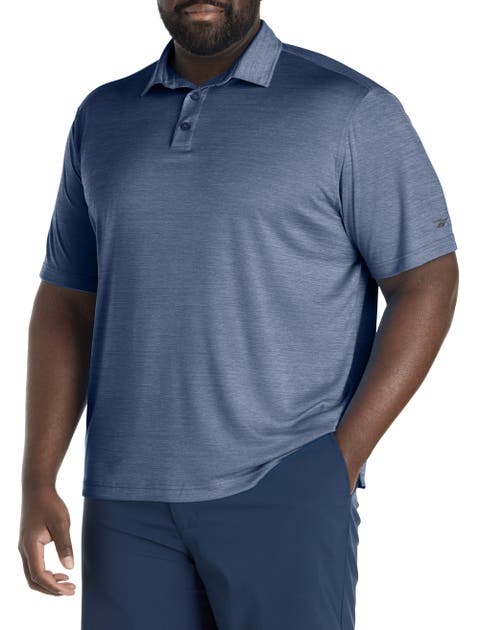 Big & Tall Performance Heather Polo Shirt