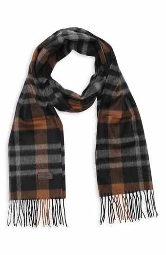 Hickey Freeman Cashmere Plaid Scarf