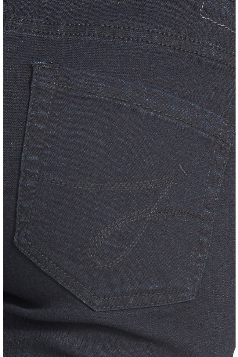 Jeans 'Peri' Straight Leg Pull-On Jeans, Alternate, color, BLACK VOID