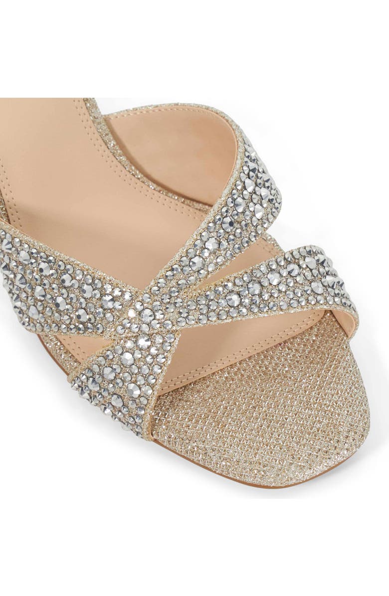 Dune London Monette Sandal, Alternate, color, Gold