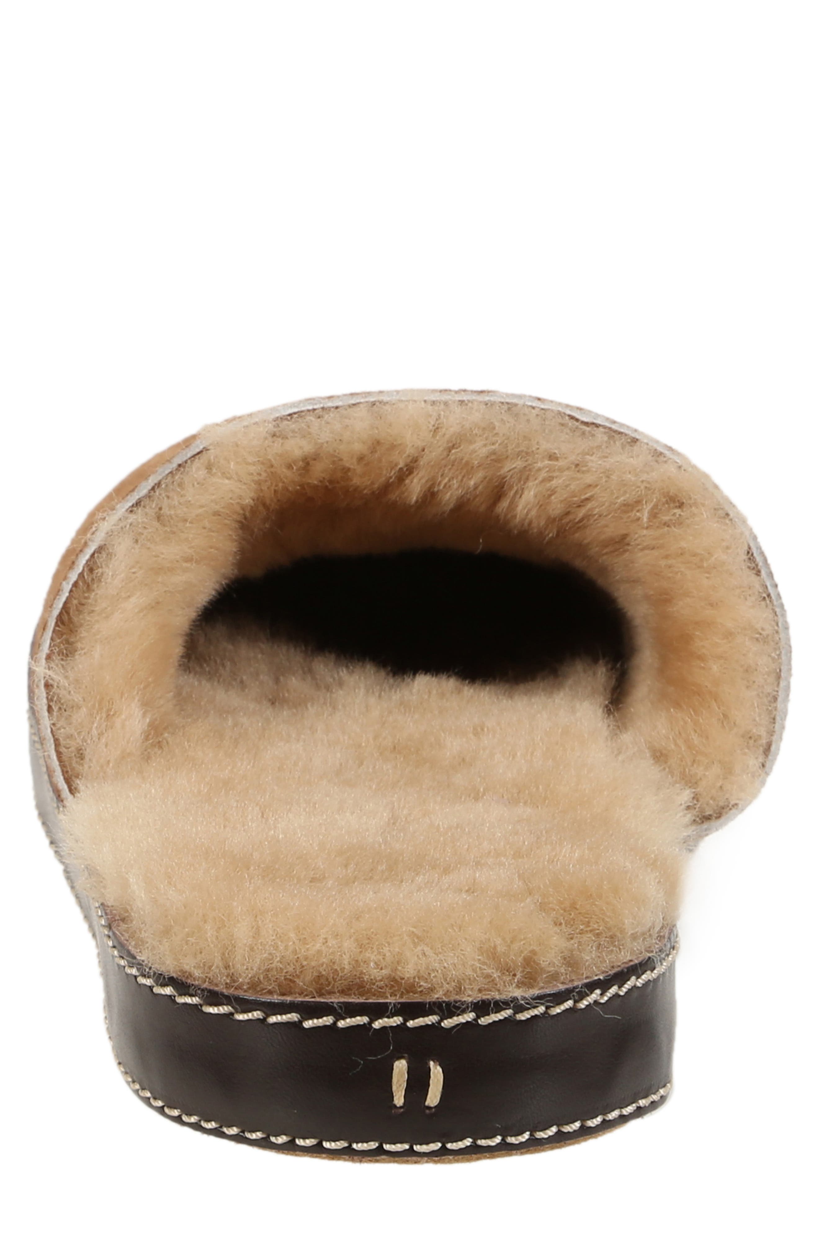 Ross & Snow Treviso Genuine Shearling Slipper, Alternate, color, 