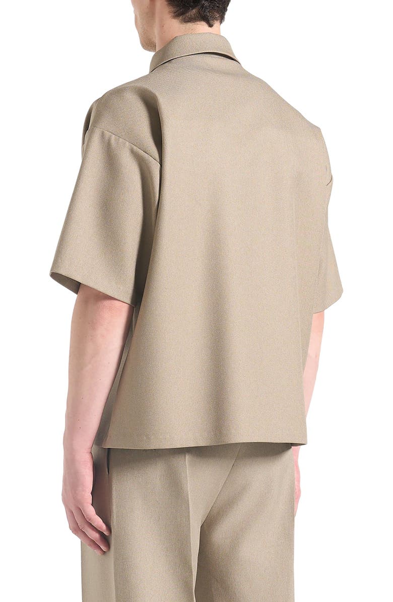 Manière De Voir Aven Boxy Shirt with Crease, Alternate, color,