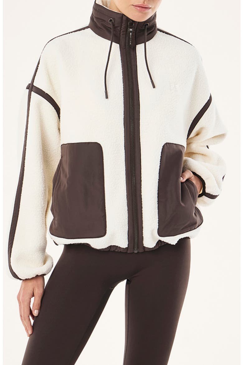 Lennon Jacket, Main, color, WHISPER WHITE/ COFFEE