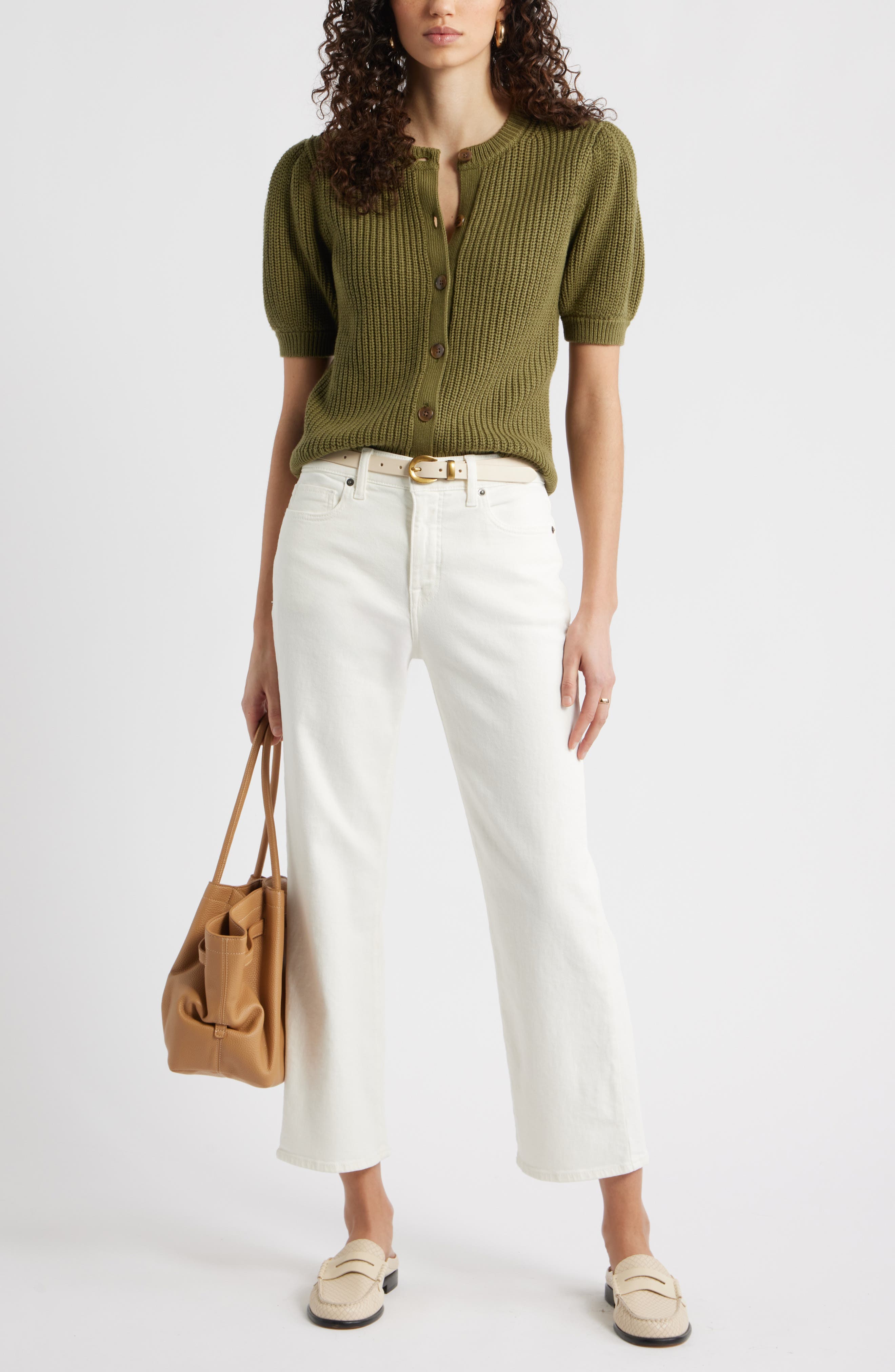 Elbow Sleeve Cardigan - image 4