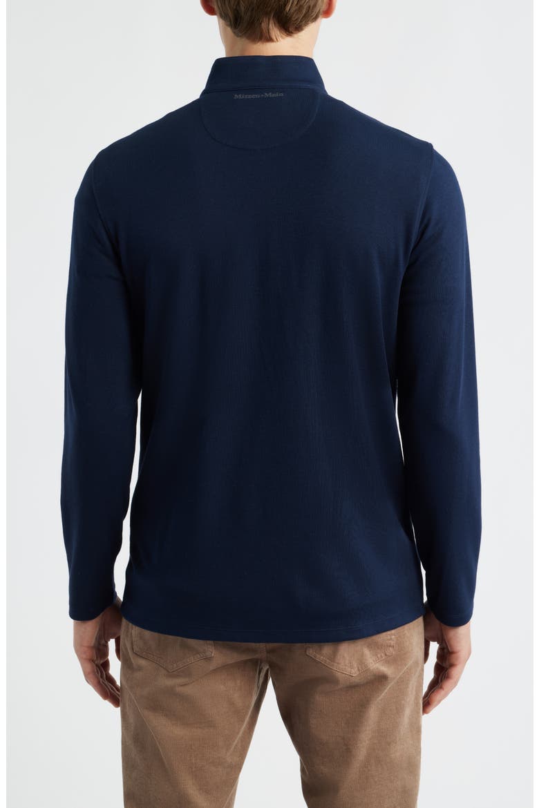 KPI Quarter Zip Pullover, Alternate, color, NAVY