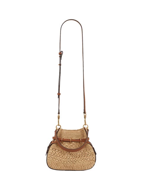 Mini Romy Woven Bucket Bag