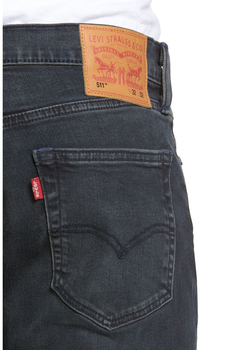 Levi's® 511™ Slim Fit Jeans, Alternate, color, STEINWAY
